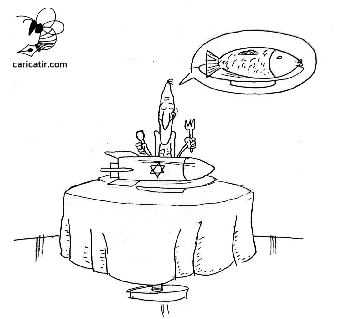 صاروخ بدلاً من الطعام!